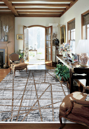 SOFIA DS06C CREAM GOLD 1 carpet-room
